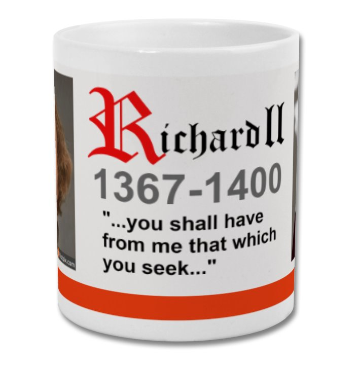 Richard II unique recreation of historical figure